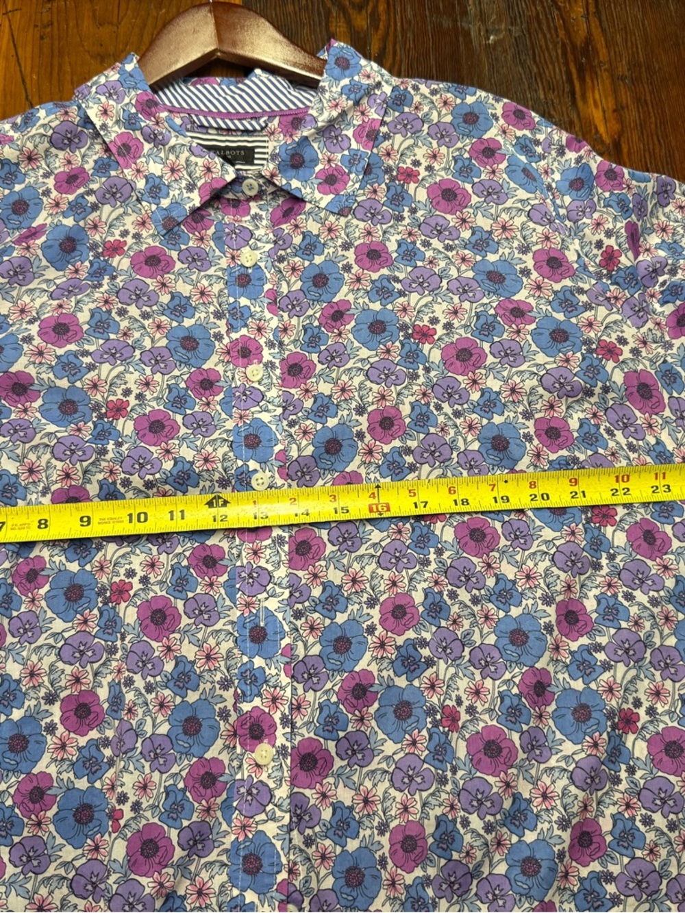 Talbots lightweight floral cotton blouse 2X - Picture 9 of 10